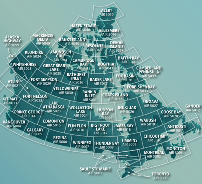 Navigation Charts Canada